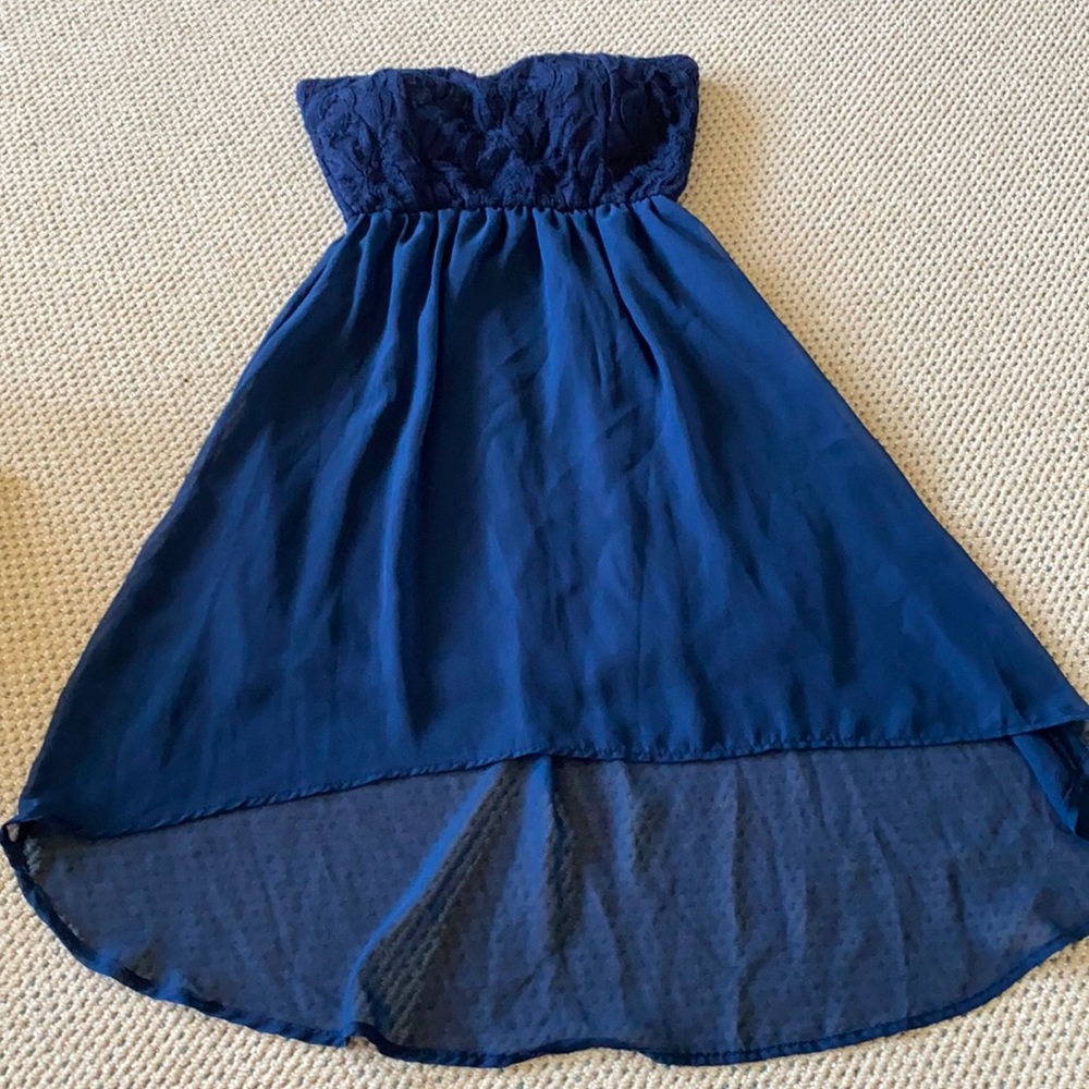 Strapless dress